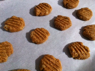 Healthier Peanut Butter Cookies